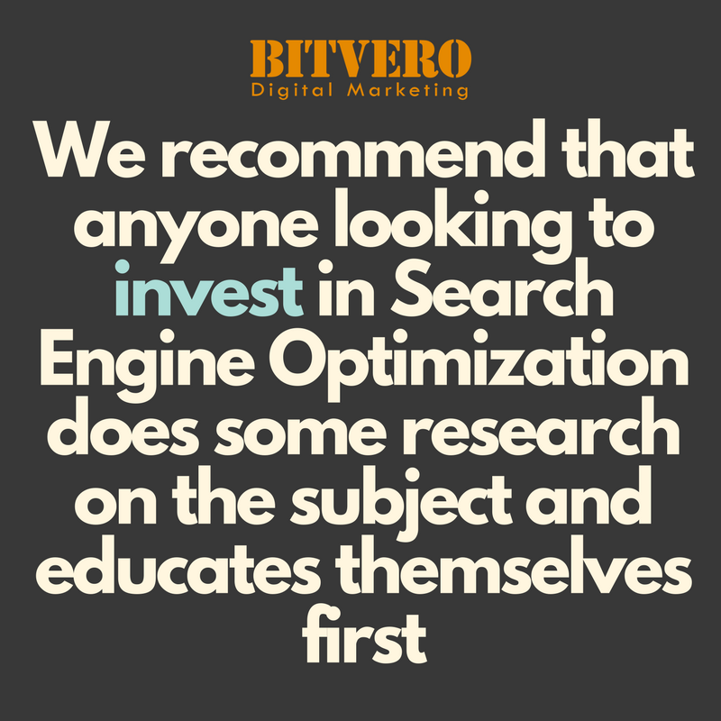 Search Engine Optimisation