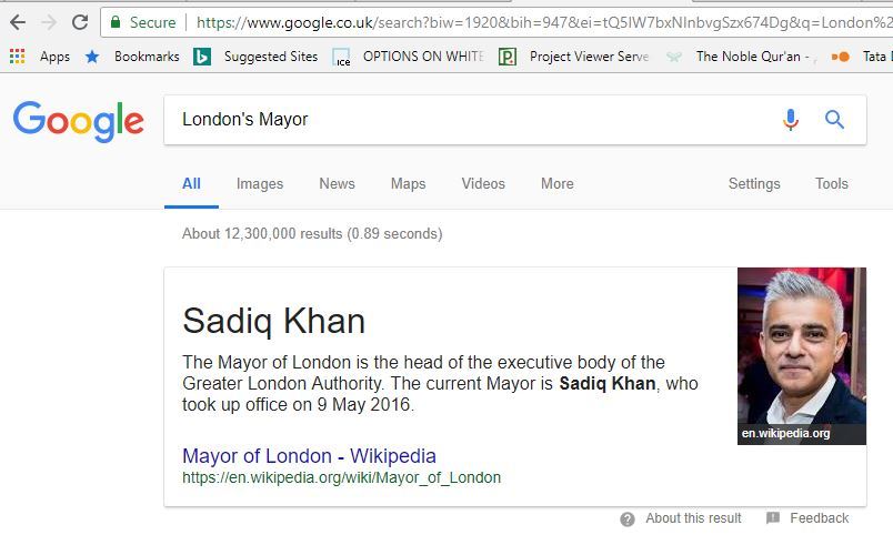 London Mayor