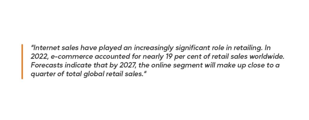 Continuous Growth of Different models of e-commerce 