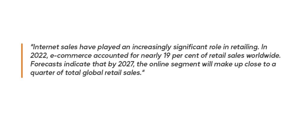 Continuous Growth of Different models of e-commerce 