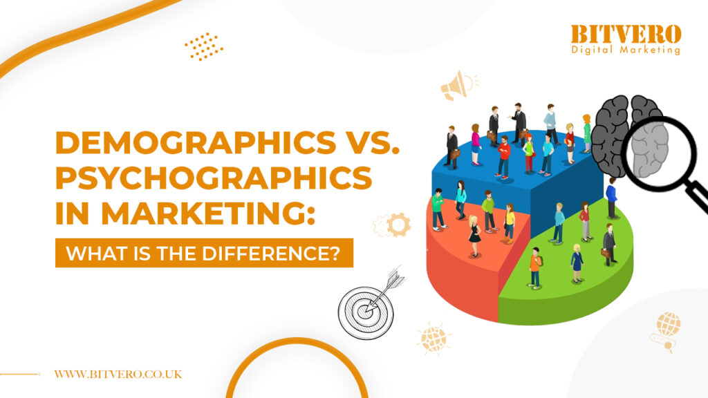 demographics vs psychographics Bitvero LTD a digital marketing company in London