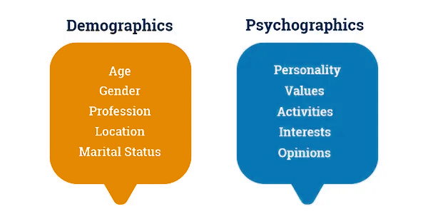 demographics vs psychographics example bitvero ltd a digital marketing company in London