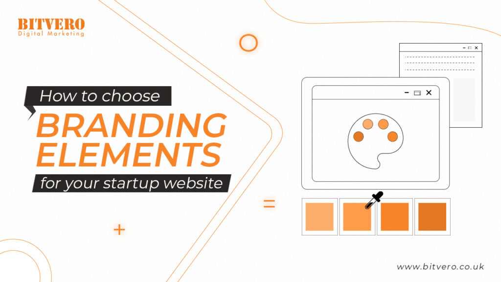 How to choose branding elements for startup websites Bitvero web design company